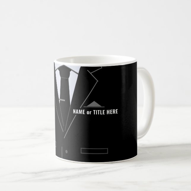 Personalised Your Business Gift Coffee Mug (Front Right)