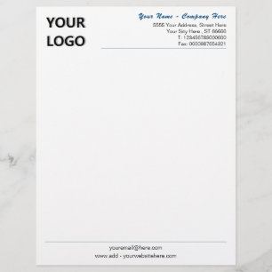 Personalised Your Business Letterhead with Logo