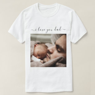 Personalised Your Dad Photo T-Shirt Gift with Text