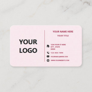 Personalised Your Design Business Card Example