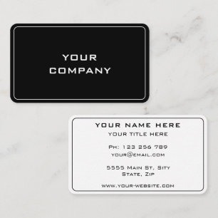 Personalised Your Design Business Cards Example