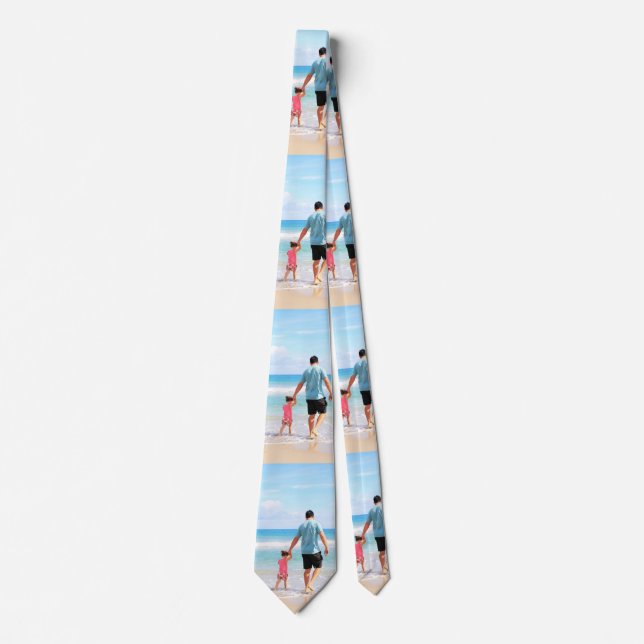 Personalised Your Design Custom Photo Neck Tie (Front)