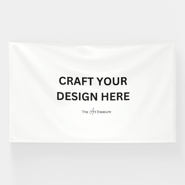 Personalised Your Design, Logo, or Message 6'x10' Banner (Horizontal)