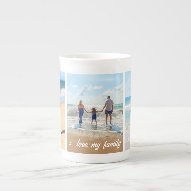 Personalised Your Family Photo Collage Mug Gift (Front)