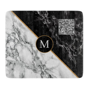 Personalised Your Letter and QR Code Cutting Board