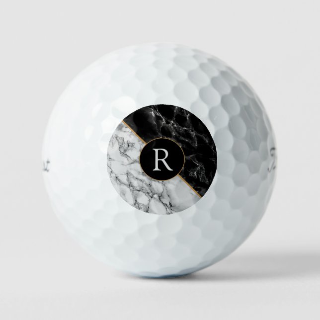 Personalised Your Letter Golf Balls Stamp (Front)
