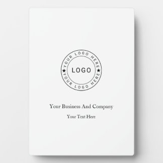 Personalised your Logo and Text Plaque