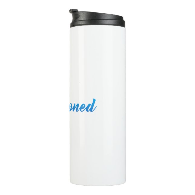 Personalised Your Logo Custom Logo Thermal Tumbler (Rotated Right)