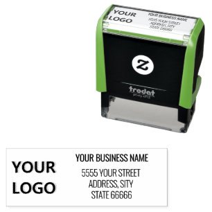 Personalised Your Name Address Self-inking Stamp