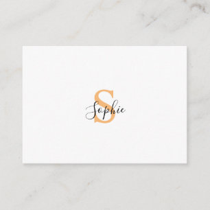 Personalised Your Name, Custom Name, Birthday Gift Enclosure Card