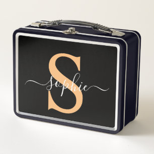 Personalised Your Name, Custom Name, Birthday Gift Metal Lunch Box