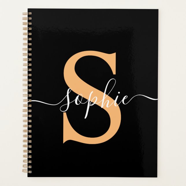 Personalised Your Name, Custom Name, Birthday Gift Planner (Front)