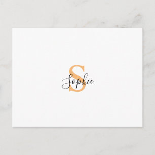 Personalised Your Name, Custom Name, Birthday Gift Postcard