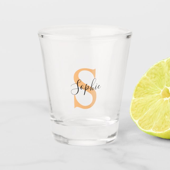 Personalised Your Name, Custom Name, Birthday Gift Shot Glass (Front)