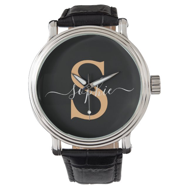 Personalised Your Name, Custom Name, Birthday Gift Watch (Front)