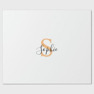 Personalised Your Name, Custom Name, Birthday Gift Wrapping Paper