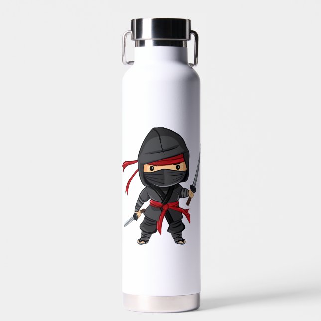 Personalised Your Name Ninja Water Bottle (Front)
