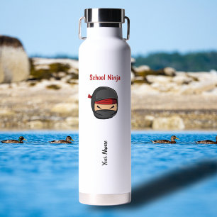 Personalised Your Name Ninja Water Bottle