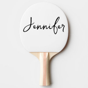 Personalised Your Name Wedding Gift Ping Pong Paddle