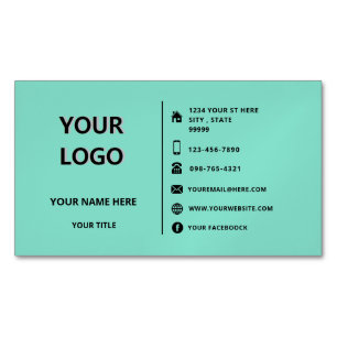Personalised Your Own Design Business Card Magnet