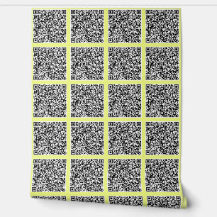Personalised Your Own Design Custom Colours QR Cod Wallpaper