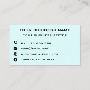 Personalised Your Own Design Photo Business Card