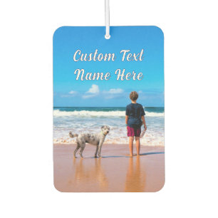 Personalised Your Pet Photo and Text Air Freshener