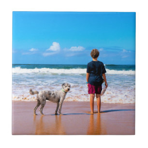 Personalised Your Pet Photo Ceramic Tile Gift
