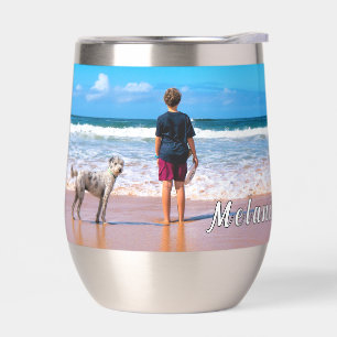 Personalised Your Photo and Custom Name Text