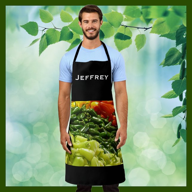 Personalised Your Photo and Name Apron (Creator Uploaded)