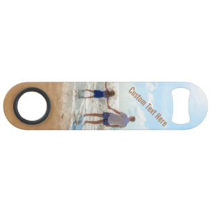 Personalised Your Photo Bar Key with Custom Text