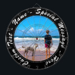 Personalised Your Photo Dart Board and Custom Text<br><div class="desc">Custom Photo and Text Dart Board - Unique Your Own Design Personalised Family / Friends or Personal Dartboards Gift - Add Your Photo / Text / more - Resize and move or remove and add elements / image with Customisation tool ! Choose fonts / size / colours ! Good Luck...</div>