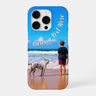Personalised Your Photo iPhone Case Custom Text