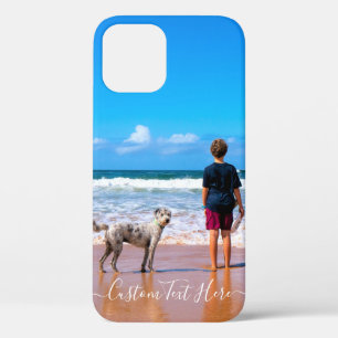 Personalised Your Photo iPhone Cases Custom Text