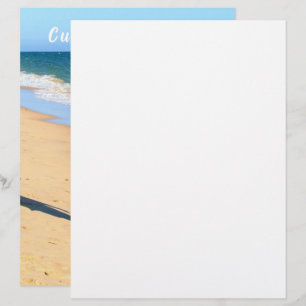 Personalised Your Photo Letterhead and Custom Text
