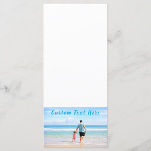 Personalised Your Photo Menu with Custom Text