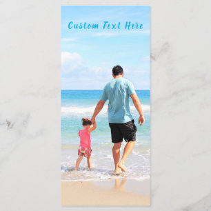 Personalised Your Photo Menu with Custom Text