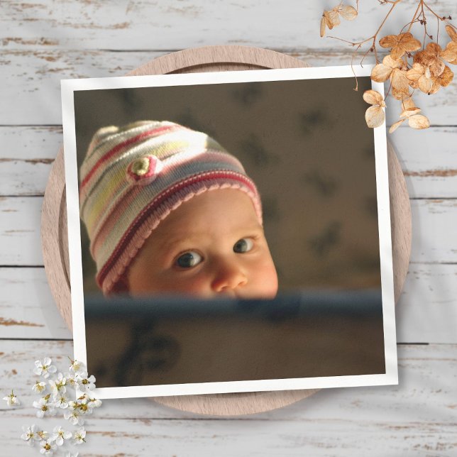 Personalised Your Photo Napkin (Creator Uploaded)