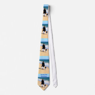 Personalised Your Photo Neck Tie with Custom Text