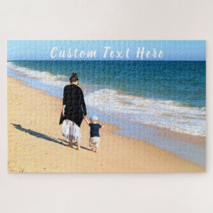 Personalised Your Photo Puzzle with Custom Text
