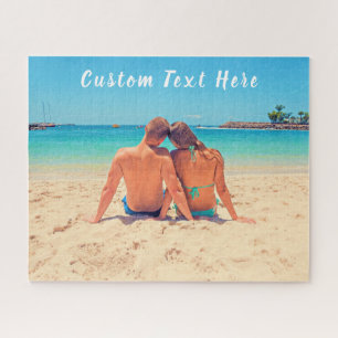 Personalised Your Photo Puzzle with Custom Text