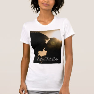 Personalised Your Photo T-Shirt with Custom Text