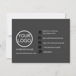 Personalised Your Promotional Business post Card