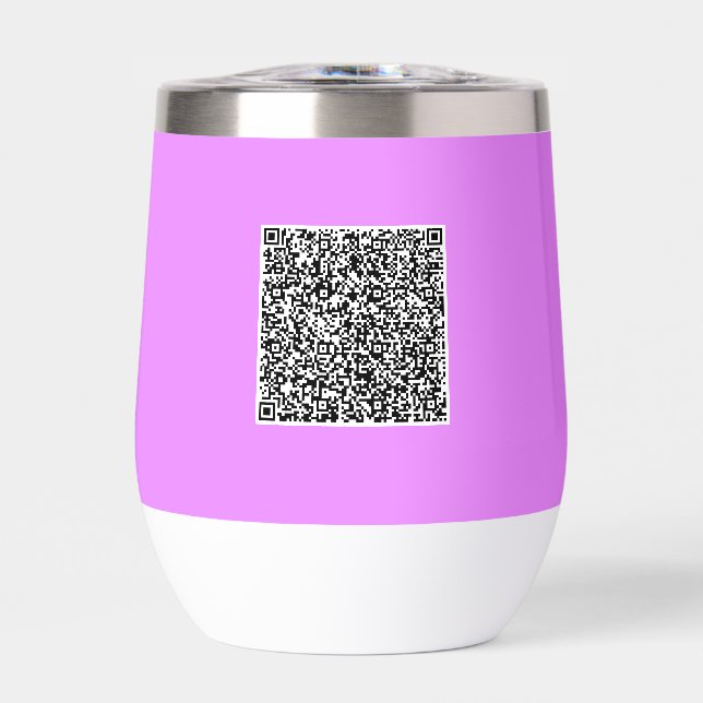 Personalised Your QR Code Custom Colour Template (Front)