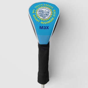 Personalised Your Text South Dakota State Flag Golf Head Cover
