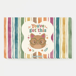Personalised You've Got This Cat Post-it® Notes