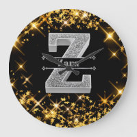 Personalised Z Initial Silver Monogram Your Name