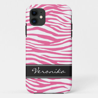 Personalised Zebra Pattern Case-Mate iPhone Case