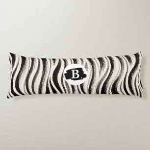 Personalised Zebra Stripe Body Pillow