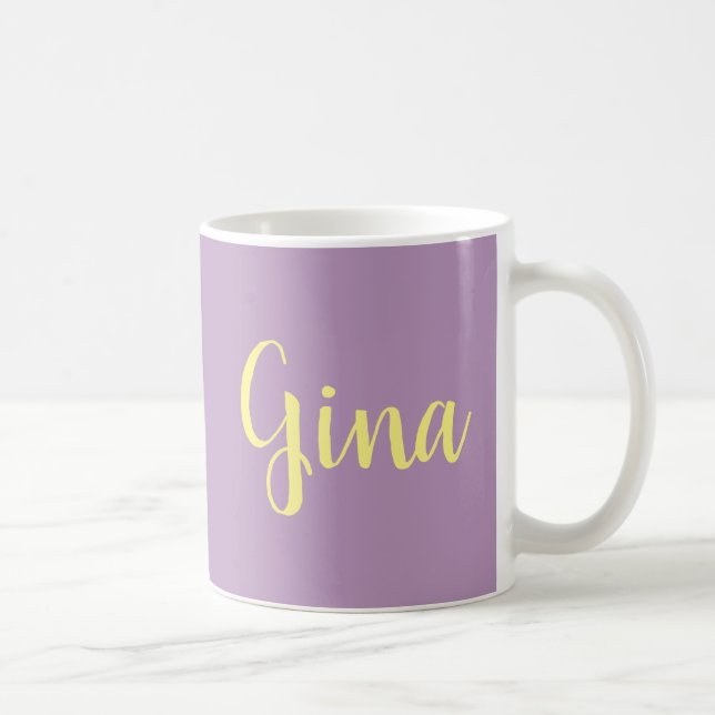 Personalised Zodiac Astrological Sign Gemini Coffee Mug (Right)